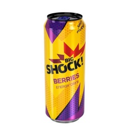 Big Shock! Berries energetický nápoj sycený 500ml